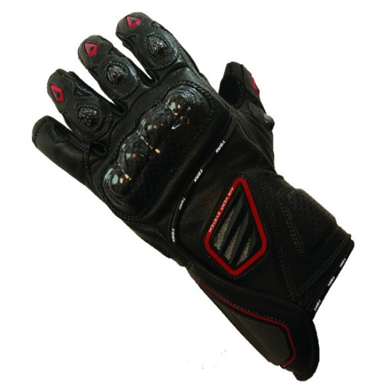 TORX SALE RED DEVIL SUMMER LEATHER GLOVES COLOR BLACK SIZE M