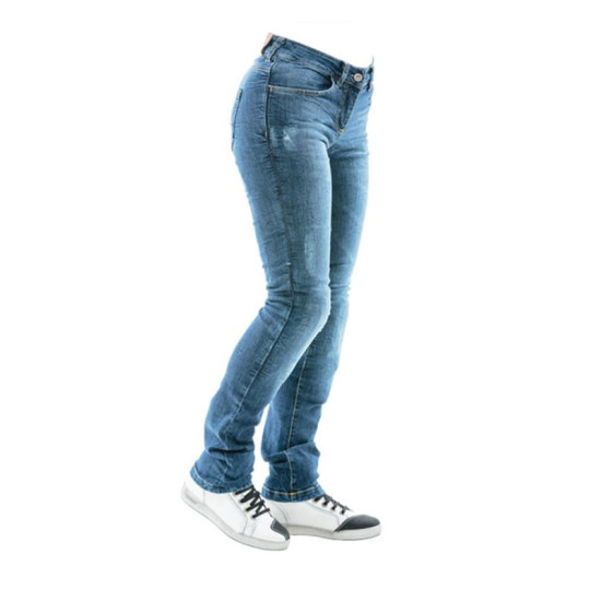 MODEKA WOMEN'S MOTORCYCLE JEANS CITY NOMAD KAREN IRON SIZE L