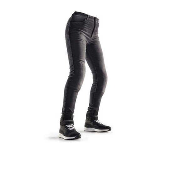 MODEKA PROMOTION WOMEN'S MOTORCYCLE JEANS CITY NOMAD KIM BLACK SIZE XL
