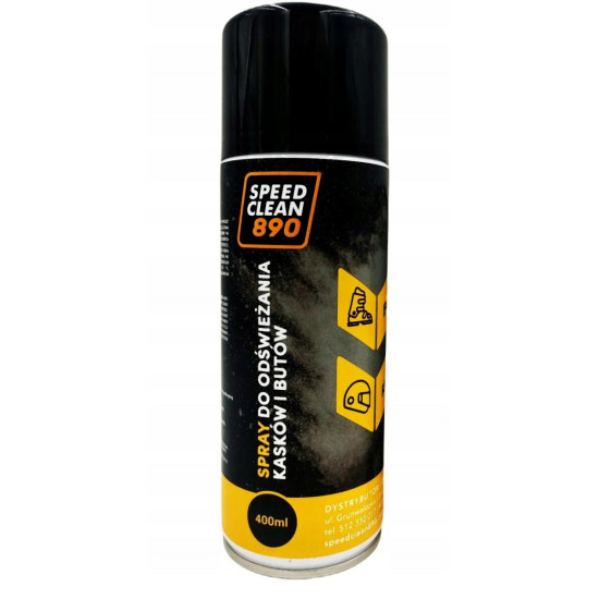 „SPEEDCLEAN 890“ purškiklis šalmams ir batams atgaivinti, talpa 400 ml