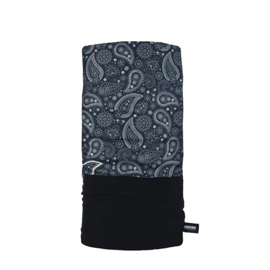 OXFORD SNUG PAISLEY NAVY GREY COLLAR GREY/BLUE