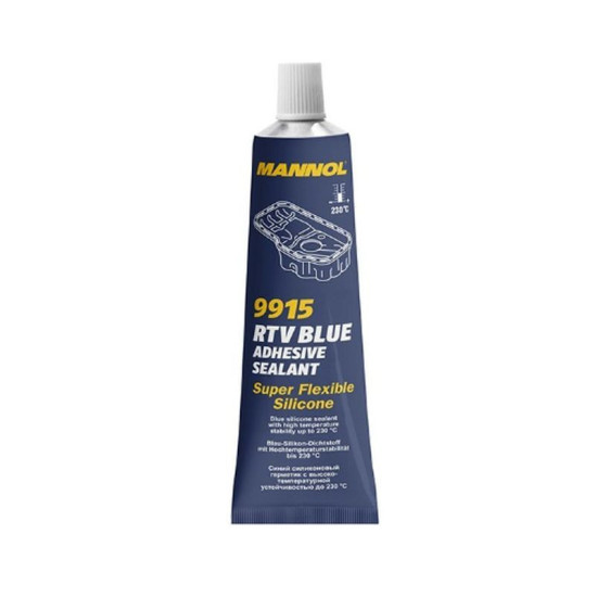 MANNOL GASKET MAKER - SILICONE SEAL - BLUE 85G (REPLACES GASKETS) (9915) (144)