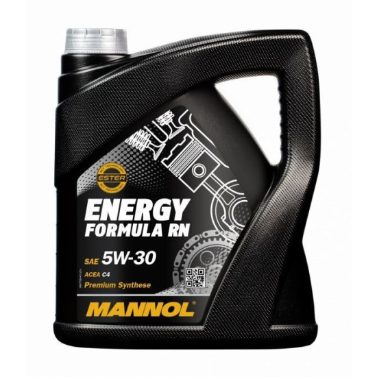 „MANNOL“ automobilio variklio alyva 5W30, originali, skirta „RENAULT RN 0720 c4“, 4 litrai (7706) (sintetinė)