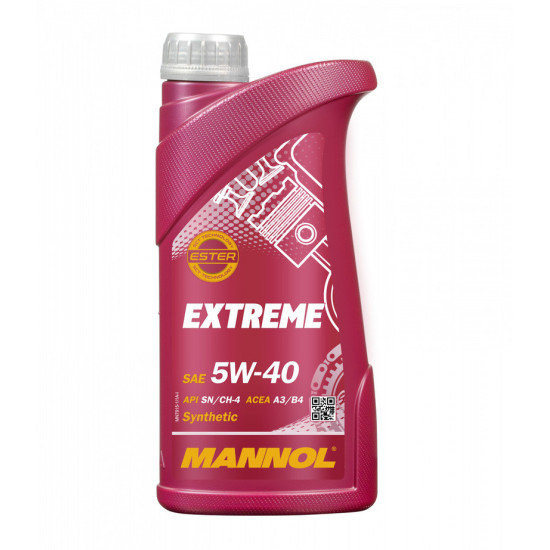 MANNOL CAR ENGINE OIL 5W40 EXTREME 1 LITER (7915) (SYNTHETIC)