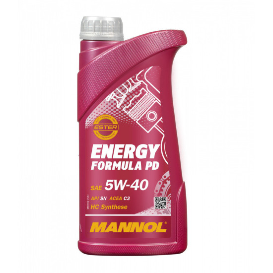 MANNOL CAR ENGINE OIL 5W40 ENERGY FORMULA PD 1 LITER (7913) (SYNTHETIC)