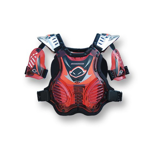 UFO chest protector JUNIOR BOY SHOCK WAVE color red size universal (8-12 years)