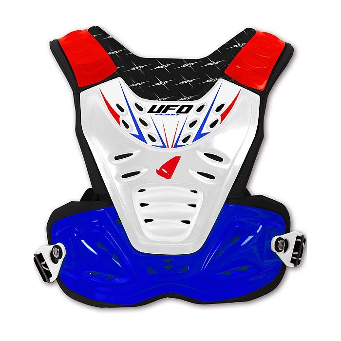 UFO chest protector REACTOR 2 EVOLUTION JUNIOR sleeveless color blue/white/red (CE LEVEL 2)