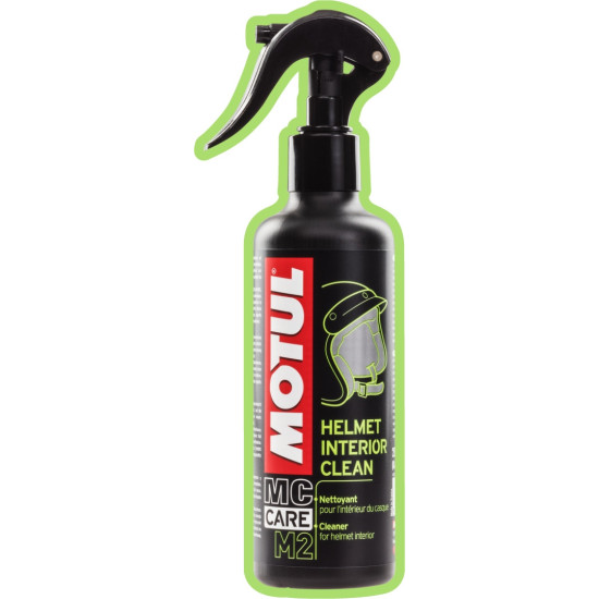 MOTUL M2 HELMET INTERIOR CLEAN 250ML (CLEANS THE INTERIOR OF THE HELMET) (ATOMIZER)