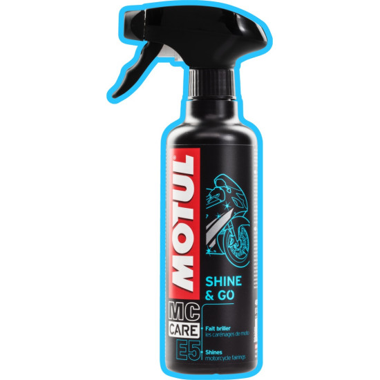 MOTUL E5 SHINE GO 0.4L PROMOTION (PAINT CLEANING AND PROTECTION) ATOMIZER