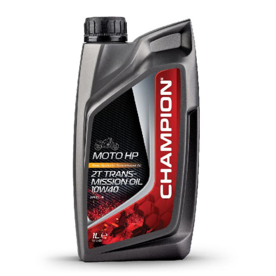 CHAMPION MOTO HP 2T TRANSMISSION OIL 10W40 1L SEMI-SYNTHETIC (AKC)
