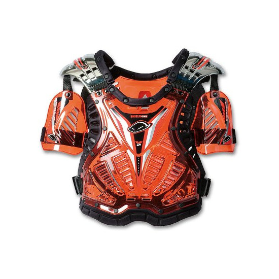 UFO chest protector SHIELD ONE CHROM color red