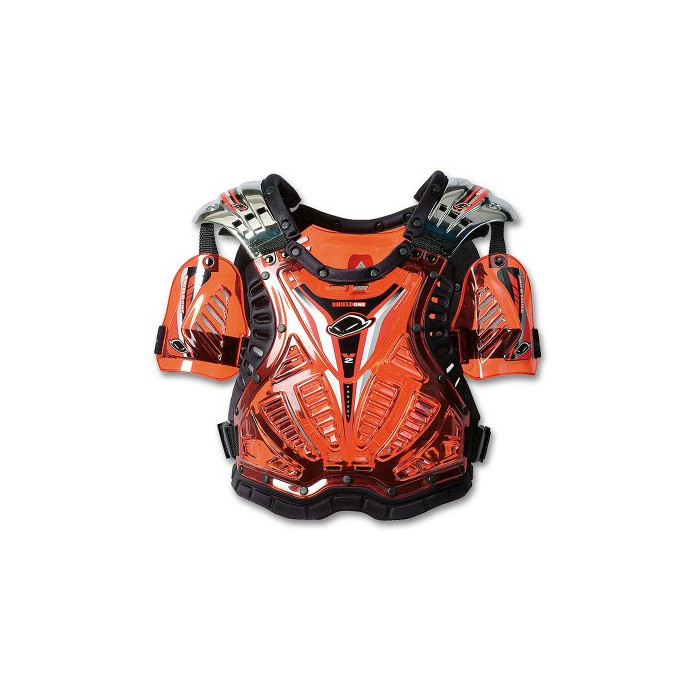 UFO chest protector SHIELD ONE CHROM color red