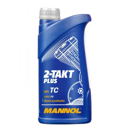 MANNOL OIL FOR MIXTURE 2T PLUS 1L (7204) SEMI-SYNTHETIC (20)