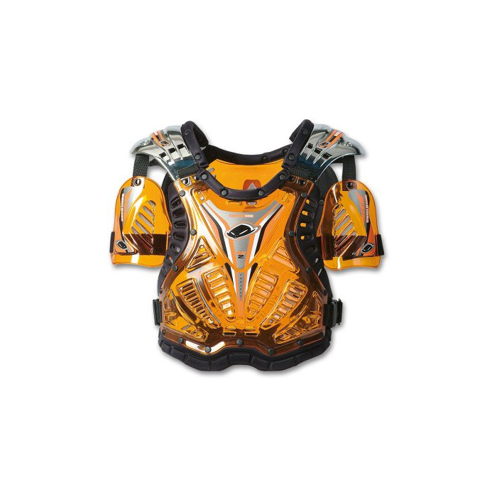 UFO chest protector SHIELD ONE CHROM color orange