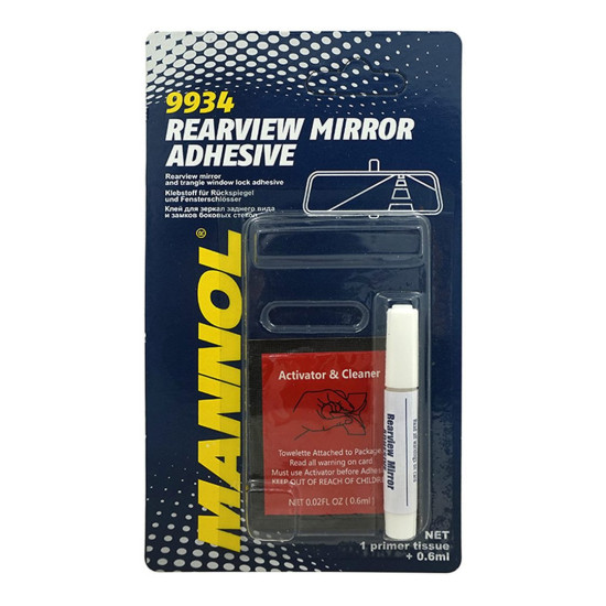 MANNOL REARVIEW MIRROR ADHESIVE MIRROR GLUE (9934) (144)