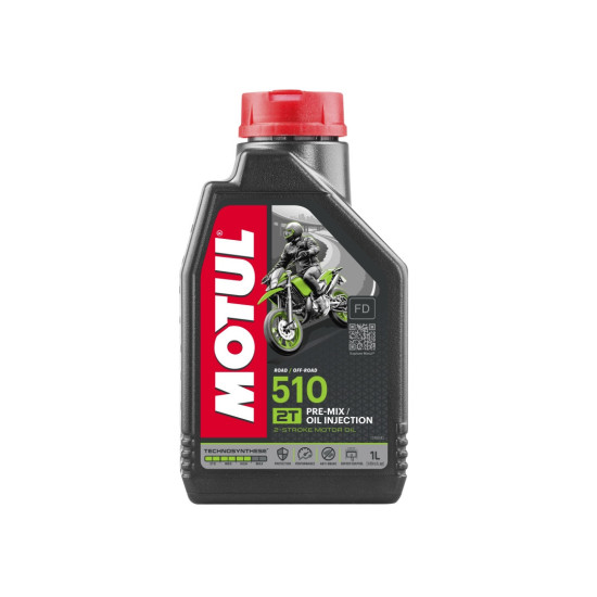 MOTUL ENGINE OIL 510 2T 1L ROAD / OFF ROAD (SEMI-SYNTHETIC)
