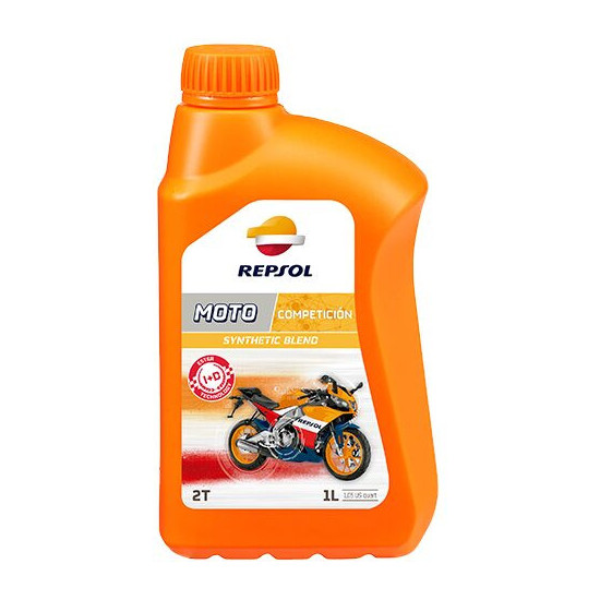 REPSOL 2T SMARTER SYNTHETIC ENGINE OIL 1L (12) - REPLACES RP150W51