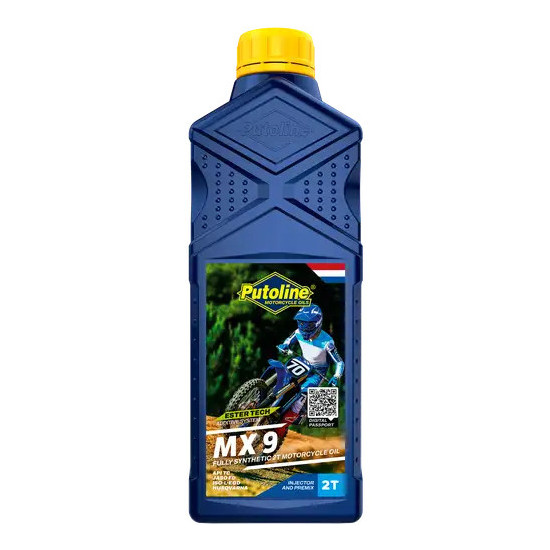PUTOLINE 2T alyvos mišinys, 100 % sintetinis, MX 9, 1 l (AKC)