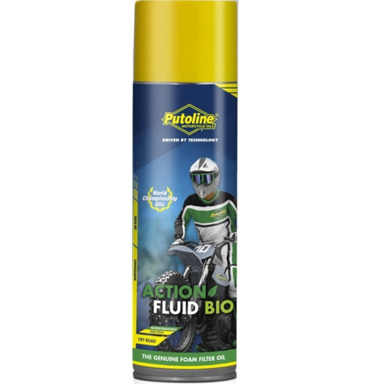 PUTOLINE ACTION FLUID BIO SPRAY AIR FILTER OIL 600ML (AKC)