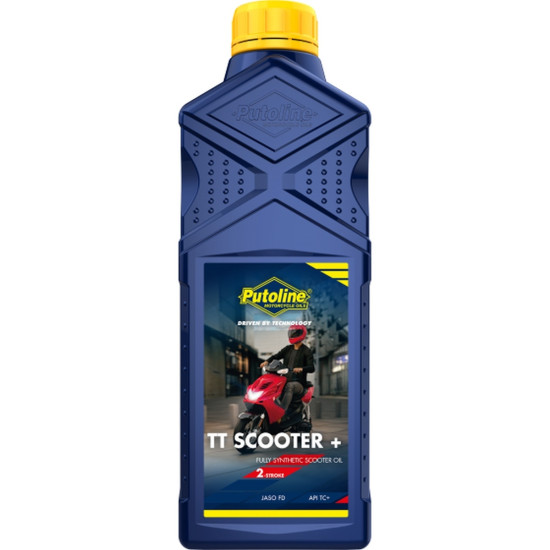PUTOLINE 2T OIL FOR 100% SYNTHETIC TT SCOOTER MIXTURE + 1L (AKC)
