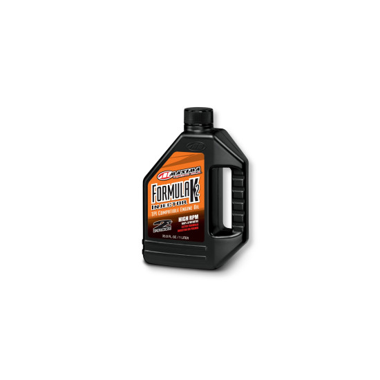 MAXIMA RACING OILS 2T OIL FOR SYNTHETIC MIX FORMULA K2 INJECTOR 100% SYNTHETIC 1 LITER (12) (AKC) (TPI) (TBI)