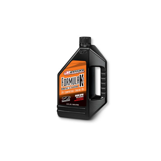 MAXIMA RACING OILS 2T OIL FOR SYNTHETIC MIX FORMULA K2 INJECTOR 100% SYNTHETIC 1.893 LITERS (6) (AKC)