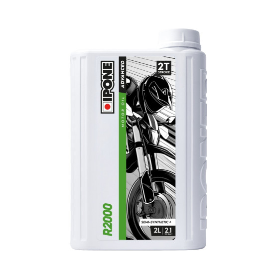 IPONE R2000 2T pusiau sintetinis PLUS dozatorius alyvai 2L (AKC) pakeičia 800106