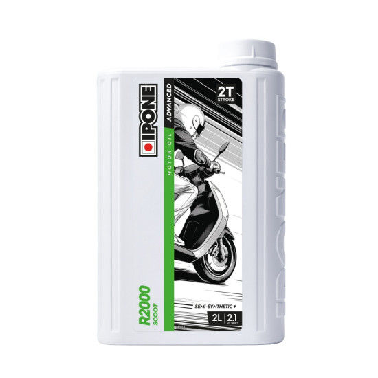IPONE R2000 SCOOT 2T SEMI-SYNTHETIC PLUS DISPENSER OIL 2L (AKC) REPLACES 800123