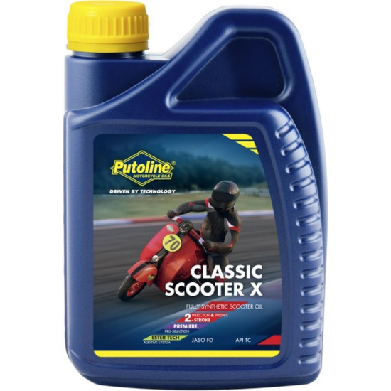 PUTOLINE 2T CLASSIC SCOOTER OIL X 1L (AKC)