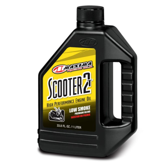 MAXIMA RACING OILS 2T MINERALINIS ALYVAS MOTOROLERIAMS SU 2T PURKŠTUKU / IŠANKSTINIO MIŠINIO 1 LITRAS (12) (AKC) (GALIMA