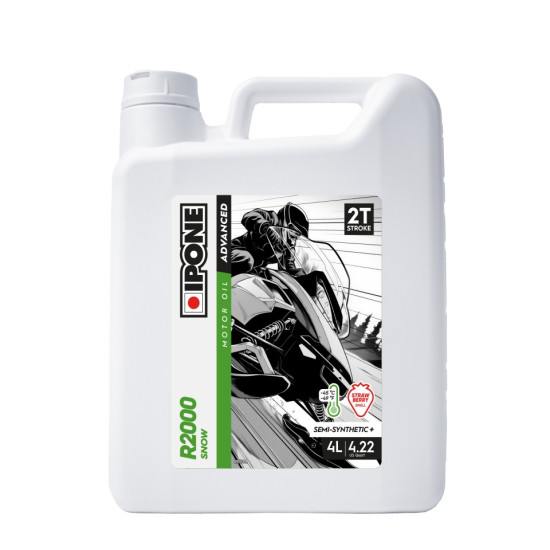 IPONE R2000 SNOW FRAISE sniego motociklų alyva 4 l (braškių kvapo) (-45°C) (AKC) (6) pakeičia 800174
