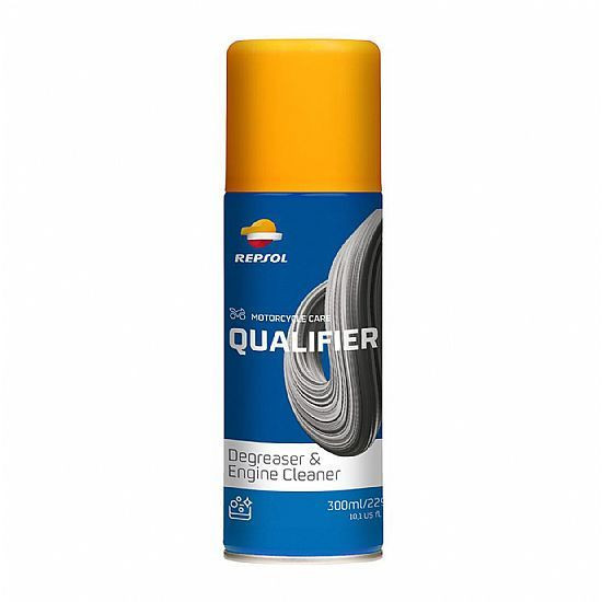REPSOL MOTOCIKLŲ RIEBALŲ ŠALINIMO IR VARIKLIO VALIKLIS 300ML (12)