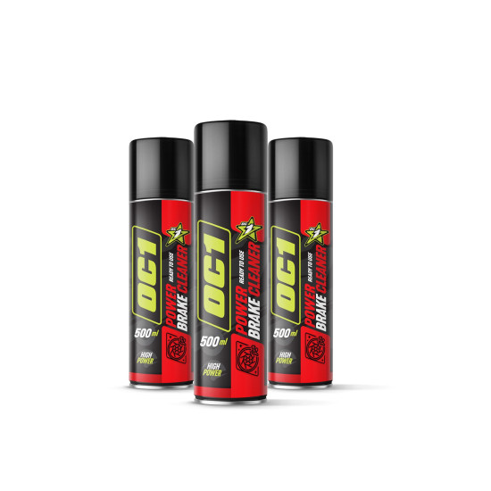 OC1 POWER BRAKE CLEANER 3X SET