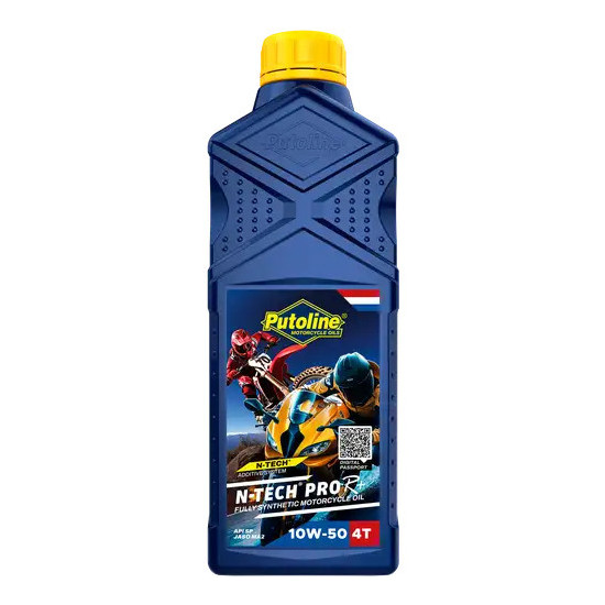 PUTOLINE VARIKLIO ALYVA 4T 100 % SINTETINĖ N-TECH® PRO R+ 10W50 1L (AKC)