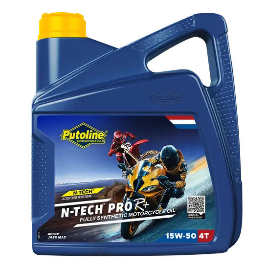 PUTOLINE VARIKLIO ALYVA 4T 100 % SINTETINĖ N-TECH® PRO R+ 15W50 4L (AKC)
