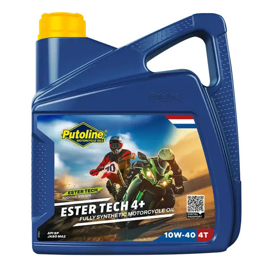PUTOLINE ENGINE OIL 4T ESTER TECH 4+ 10W40 4L (OFF ROAD) (AKC)