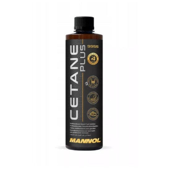 MANNOL DIESEL CETAN PLUS 450ML (DYZELINIO KURO PRIEDAS – EFEKTYVIAU DEGIMUI) (9955) (24) (AKCIJA)