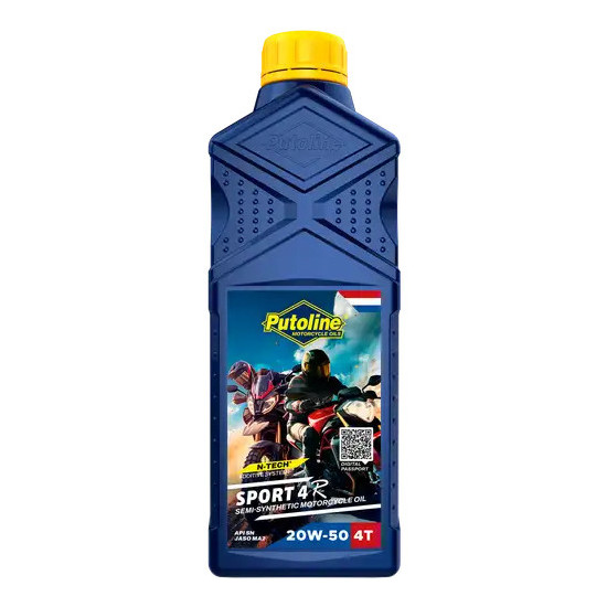 PUTOLINE ENGINE OIL 4T SPORT 4R 20W50 1L (AKC)