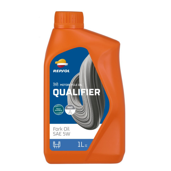 REPSOL QUALIFIER FORK OIL SAE 5W 1L (12) - REPLACES RP172L51