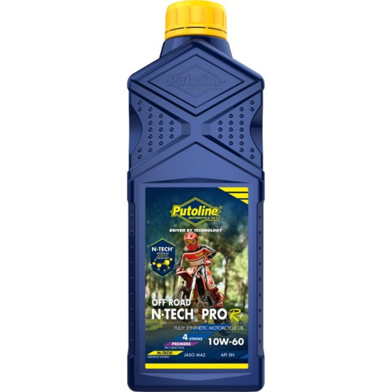 PUTOLINE VARIKLIO ALYVA 4T 100 % SINTETINĖ N-TECH® PRO R+ OFF ROAD 10W60 1L (AKC)
