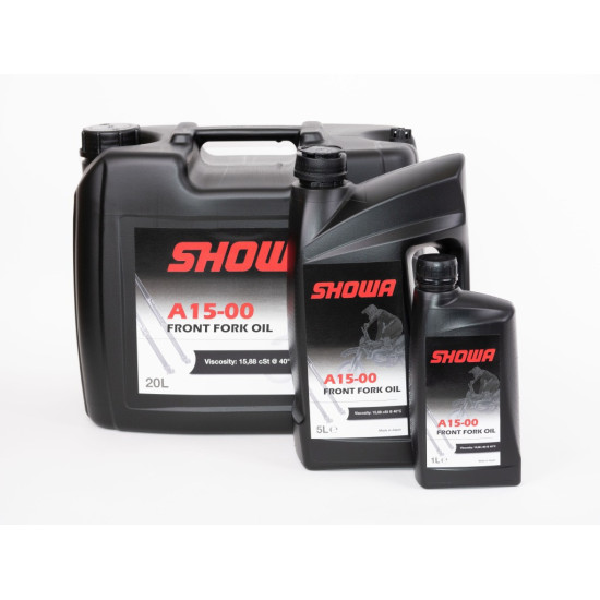 „SHOWA“ priekinės šakės alyvos gamykla A15-00 5W (15,88 cSt) 5 l (3) (AKC) – pakeičia F500LUB30010