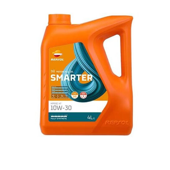 REPSOL 4T SMARTER HMEOC ENGINE OIL 10W30 4L MA2 SYNTHETIC (5) (REPLACES RP160D54)