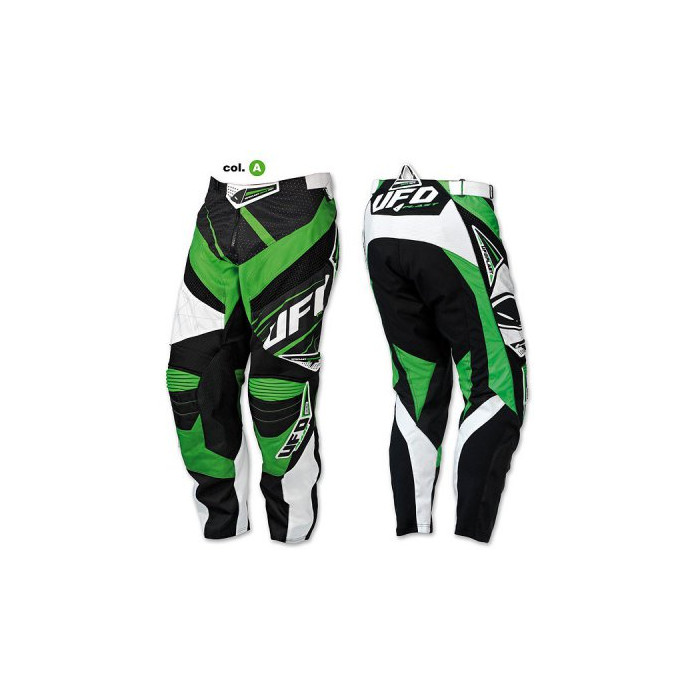 UFO pants CROSS MX23 MICRON color green size S / EU48 / US30