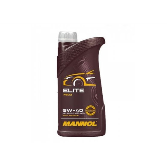 MANNOL ENGINE OIL 4T ELITE 5W40 1L (API SN / CH-4, JASO MA2) SEMISYNTHETIC (7903) (20) (960)