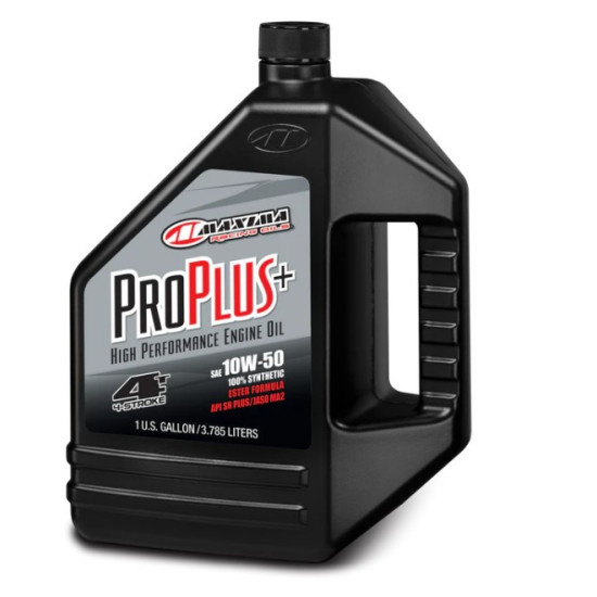 MAXIMA RACING OILS PRO PLUS+ MOTOR OIL 10W50 SYNTHETIC 3.785 LITERS (4) (AKC)