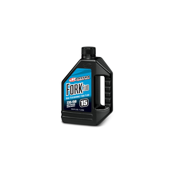 MAXIMA RACING OILS RACING FORK FLUID 235/150, 15WT. 1 LITER (12 oz) (AKC)