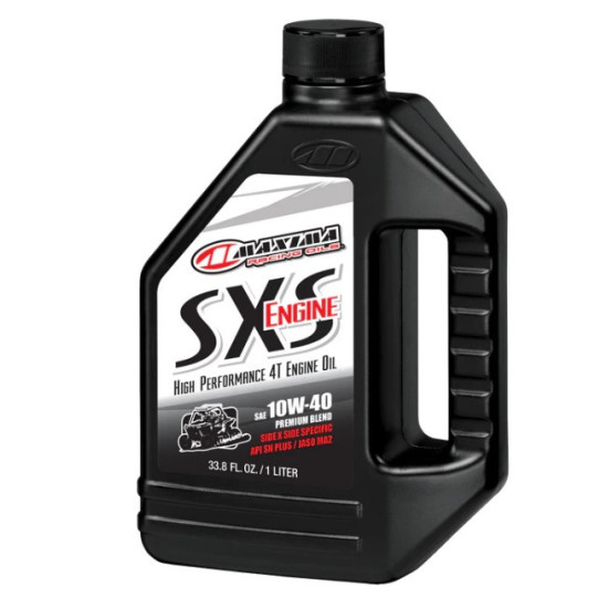 MAXIMA RACING OILS MINERAL ENGINE OIL SXS PREMIUM 10W40 1 LITER (12) (AKC)