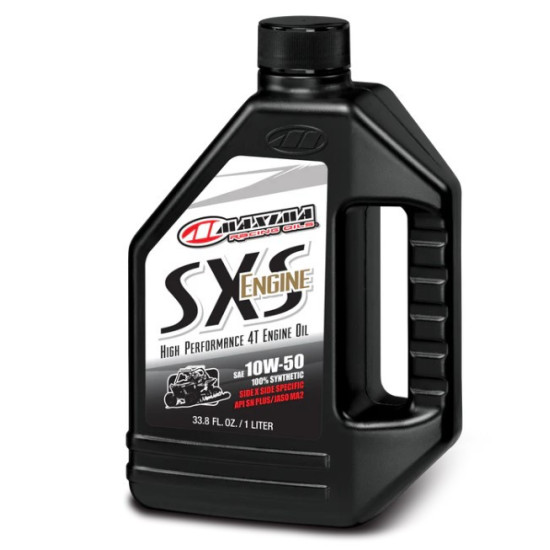 MAXIMA RACING OILS SXS ENGINE FULL SYNTHETIC 10W50 1 LITER (12) (AKC)