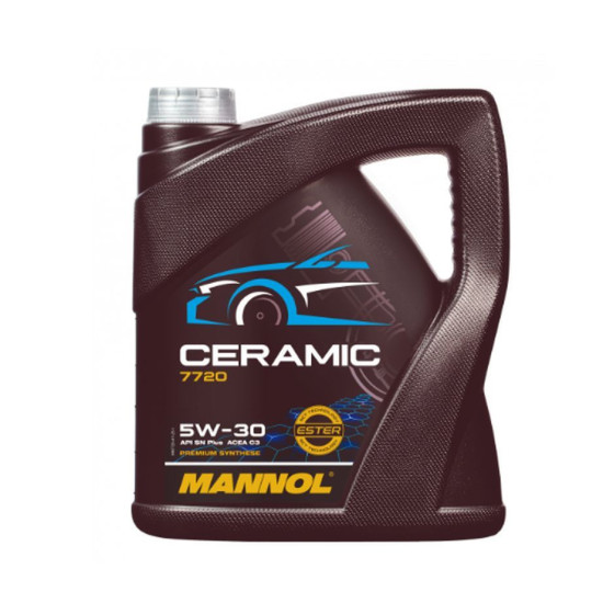 MANNOL automobilio variklio alyva 5W30 CERAMIC C3 5L (7720)