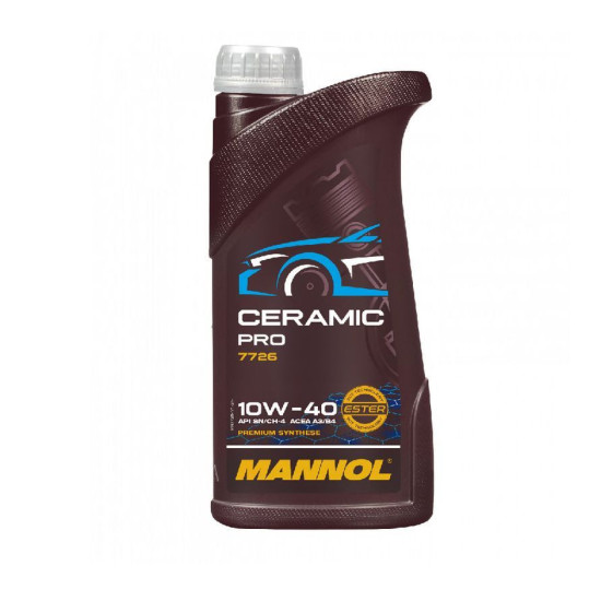 MANNOL SYNTHETIC CAR ENGINE OIL CERAMIC 10W40 1L